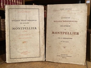 Quelques belles résidences de Montpellier. A Leenhardt. Ex n°. 2/2. EO 1931 1932 - Picture 1 of 24