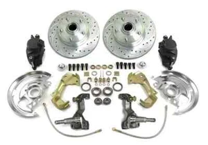 1968 to 1972 Pontiac Lemans Front Disc Brake Kit Conversion Stock Spindle GM - Picture 1 of 1