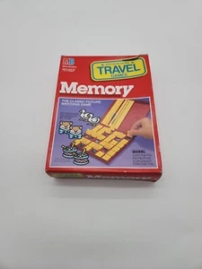 Travel Memory Classic Picture Matching Game by Milton Bradley 1989 OPEN BOX - Picture 1 of 4