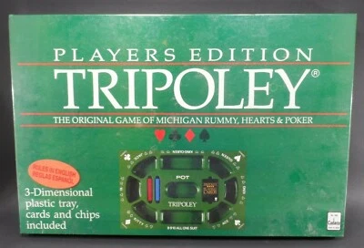 Tripoley Players Edition Card Game #300 FACTORY SEALED Rare Vintage 1989 NIB  - Image 1 of 4