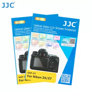 JJC 2PCS 0.3mm 9H Optical Tempered Glass Screen Protector for Nikon Z5 Z6 Z7 II - Picture 1 of 10