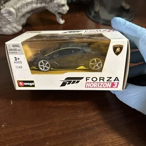 Forza Horizon 3 Lamborgini Centenario Burago Diecast Car 1:43 Scale New In Box - Picture 1 of 4