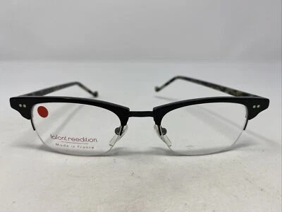 Marco de gafas negro Jean LAFONT Paris France RONSARD 100 46-19-145 GK93 Foto 1 de 4