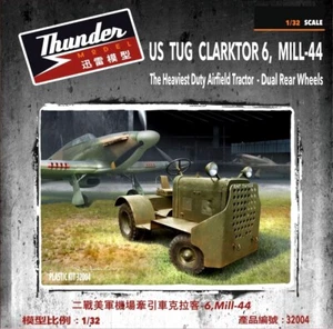 1/32 Thunder Model #32004 WW2 Clarktor 6 Mill-44 US Airfield Tow Tractor - Picture 1 of 1