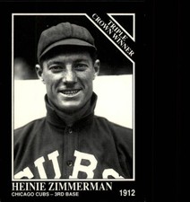 1992 Conlon TSN Baseball Card #530 Heinie Zimmerman