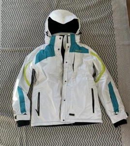 Iguana Skijacke Gr 42 Weiß Türkis - Bild 1 von 11