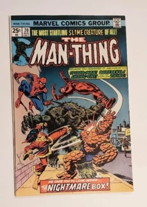 Man-Thing #20 / Spider-Man Daredevil Shang-Chi / Marvel Bronze 1975 / NM (9.4) - Picture 1 of 5