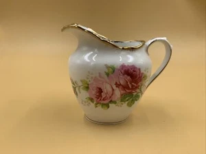 Vintage~ Royal Albert~ RARA ~ Brocca 4,5” American Beauty~ Inghilterra~ Bordo oro - Foto 1 di 6