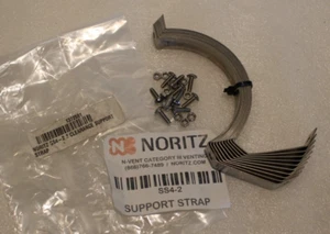 Noritz SS4-2 - 2 Inch Clearance Support Straps, Stainless Steel - Lot of 10 - Picture 1 of 4