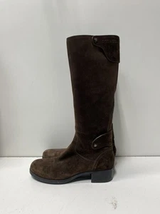Botas de gamuza marrón Prada para mujer talla 7 - Imagen 1 de 12