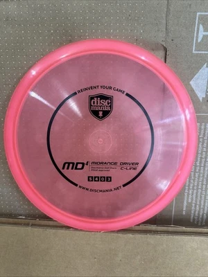 Discmania Disc Golf C-Line Md4 Midrange Disc Innova Made Penned Rare - Image 1 of 4