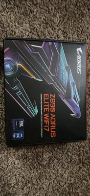 Gigabyte Z890 Aorus Elite WIFI7 LGA 1851, PCIe 5, DDR5 ATX Gaming Motherboard - Image 1 of 2