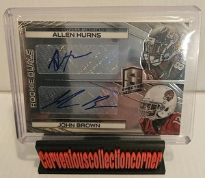 2014 Panini Spectra Rookie Dual Auto Allen Hurns, John Brown 21/149 - Picture 1 of 2
