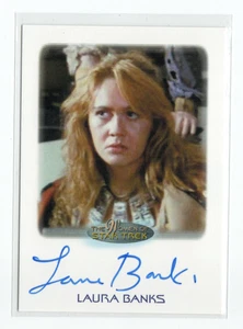 The Women of Star Trek 50th Anniversary Auto Laura Banks as Khan's Navigator - Picture 1 of 4