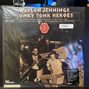 WAYLON JENNINGS HONKY TONK HEROES ! LIMITED 180G RED RUST LP! YOU ASK ME TO - Picture 1 of 2