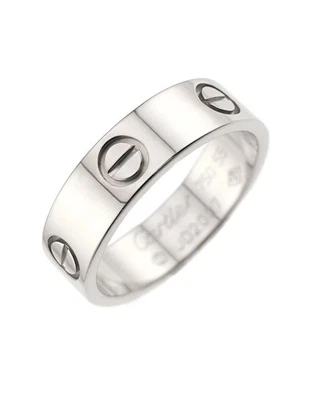 Preloved cartier Elegant Band Ring with Distinctive Screw Motif Design Unisex - Image 1 of 4