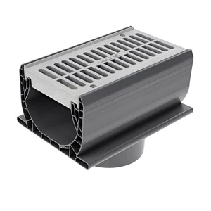 2351 Spee-D® Channel Drain Bottom Outlet Assembly, 4-3/4-Inch X 7-Inch, inclu... - Picture 1 of 3