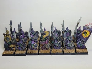 Games Workshop Warhammer Battle for Skull Pass Night Goblins Spearmen ×21 - Picture 1 of 4