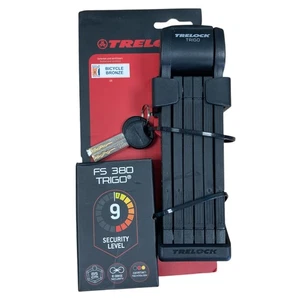 Trelock Folding Lock FS380 85cm TRIGO® X Press Black Sold Secure Bronze - Picture 1 of 4