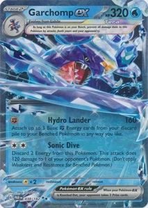 Holo Garchomp ex 038/182 Double Rare SV04: Paradox Rift - Bild 1 von 1