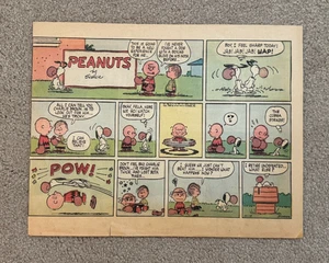 Vintage PEANUTS by Charles Schulz Half Page Sunday Comic Strip November 13, 1960 - Picture 1 of 1
