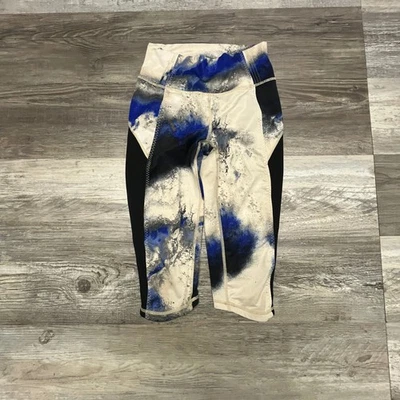 Lululemon Wunder Under Crop Milky Way Multi Color Legging Abstract Size 6 - Image 1 of 4