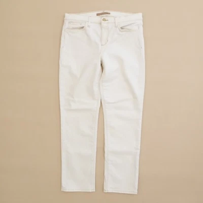 JOE'S JEANS The Lara Mid Rise Cigarette Ankle Jeans Milk White Size 29 - Image 1 of 4