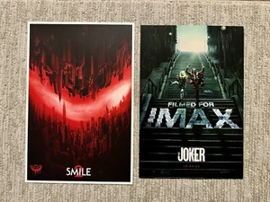SMILE 2 (2024) AMC Fan Event LE 12x18” Poster & Bonus Joker 2 IMAX Poster - Picture 1 of 2