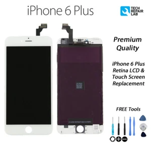 NUOVO iPhone 6 Plus ricambio Retina LCD e digitalizzatore touch screen assemblaggio BIANCO - Foto 1 di 6