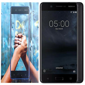 BNIB 5.2" Nokia 5 Matte Black 16GB Single-SIM Factory Unlocked 4G/LTE GSM New