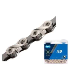 KMC X8 6/7/8 18/21/24 Speed 116L Bike Chain Road MTB eBike Shimano SRAM my - Picture 1 of 2