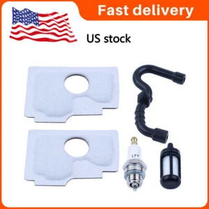 Kit de servicio de ajuste de filtro de combustible de aire Fit Stihl 018 MS180C MS170 017 motosierra filtro línea - Imagen 1 de 10