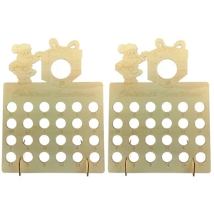 2 Pcs Weihnachtskalender Weihnachtscountdown Selber Machen Lebkuchen Ältere - Bild 1 von 12