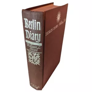 William L. Shirer BERLIN DIARY JOURNAL 1934-1941 1st Ed 1941 Scarce HC Very Good - Bild 1 von 11