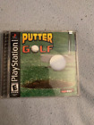 Playstation 1 (Ps1) Game Putter Golf - Tested & Working - Cib