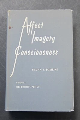 Affect Imagery Consciousness Volume I ~ Silvan S. Tomkins 1962 HC/DJ Psychology - Image 1 of 4