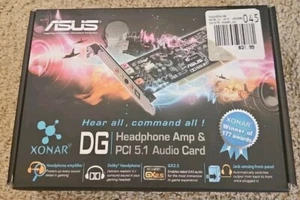 Asus Xonar DG Headphone Amp PCI 5.1 SPDIF internal Audio Card Vintage Retro PC - Picture 1 of 3