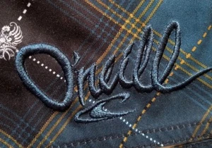 Pantalones cortos para hombre O'Neill talla 30 verde azulado oscuro a cuadros baúl/traje de baño con bolsillo - Imagen 1 de 9
