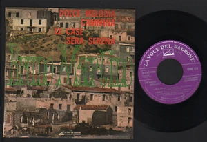 7" BRUNO MARTINO ORCHESTRA DOLCE MELODIA +3 EP LA VOICE DEL PATRONE 1961 PICIONI - Bild 1 von 1