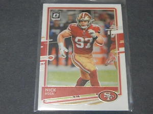Scheda base cromata 2020 Donruss Optic Football #88 Nick Bosa San Francisco 49ers - Foto 1 di 2