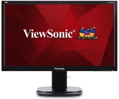 Viewsonic VG2437Smc Monitor, 24 Zoll (60cm), Full HD, Reaktionszeit 5ms, mit Web - Bild 1 von 3