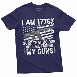 1776% Shirt Pro Gun Tee 2nd Amendment Gun Lover Shirt Second Amendment Gift Tee - Picture 1 of 9