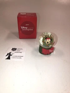 Disney Mickey Mouse JCPenney 2011 Coleccionable Navidad Mini Globo de Nieve Usado en Excelente Condición - Imagen 1 de 7