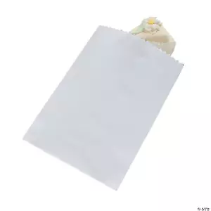 Sacchetti bomboniere carta bianca - 12 ct. - Foto 1 di 2