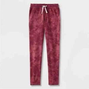 CAT & JACK GR.LARGE JUNGE/MÄDCHEN EASY ON,EASY OFF JOGGINGHOSE-BURGUND - Bild 1 von 3