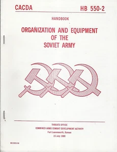 Historical book Organization and Equipment of the Soviet Army, Handbook - Picture 1 of 1