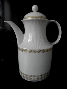 Kaffeekanne 1,2 l AK Kaiser Toscana Goldbordüre Vintage - Picture 1 of 6