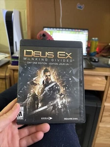 NEW Deus Ex: Mankind Divided DAY ONE EDITION Microsoft Xbox One XB1 Video Game - Picture 1 of 2