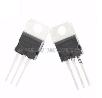 5PCS LM317T LM317 Voltage Regulator IC 1.2V to 37V 1.5 - Bild 1 von 2