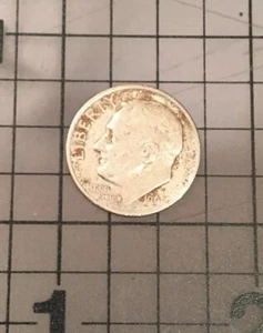 1965 Dime, US Currency Coin, Circulated/Uncertified 10 Cent Piece - Picture 1 of 12